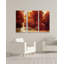 «Evening Light», ensemble de 3 reproductions d'art sur toiles-931990068