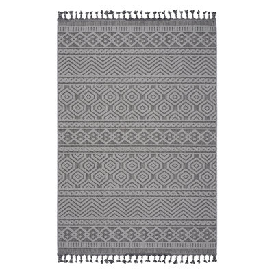 5X7 Area Rug Geometric Indoor-Outdoor