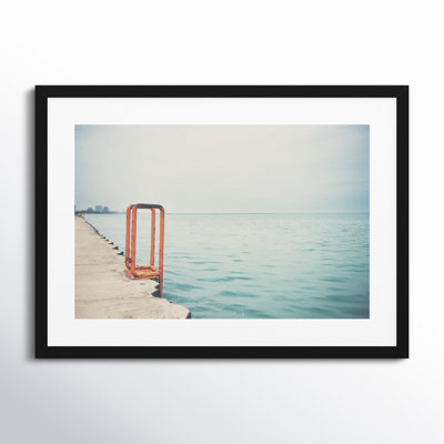 The Orange Steps Photo Print