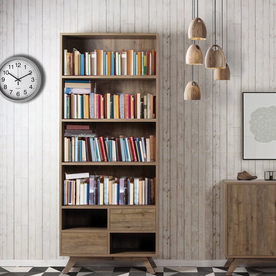 Standard-Bücherregal Skandi 190 x 84 cm