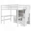 Lit mezzanine peu encombrant avec armoire à tiroirs et escalier pour un rangement et une fonctionnalité optimaux-1760325921
