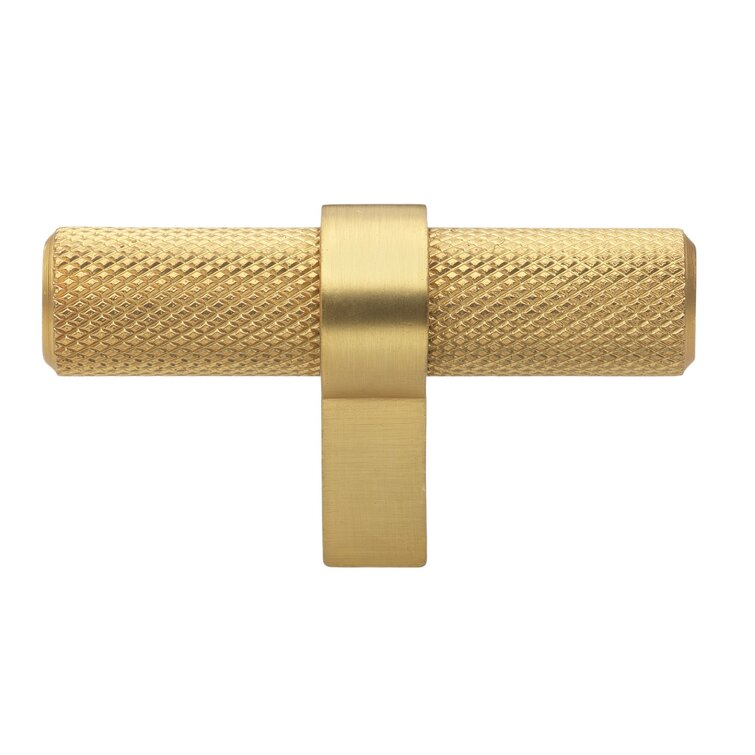 Knurled European Solid Bar Pull