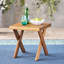 Table d'appoint pour table d'extérieur