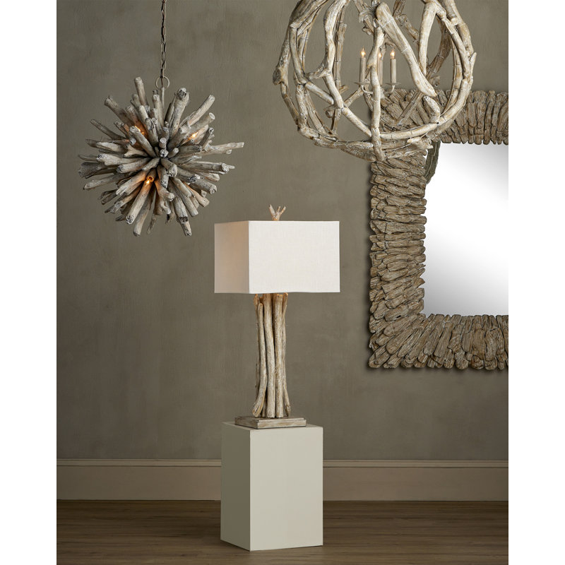Lampe de table en bois massif Driftwood