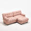 Canapé modulaire modulaire avec nuage, siège en forme de L avec repose-pieds, canapé modulaire, causeuse en flanelle avec 4 coussins-756595295