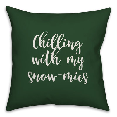 Coussin snowmies 