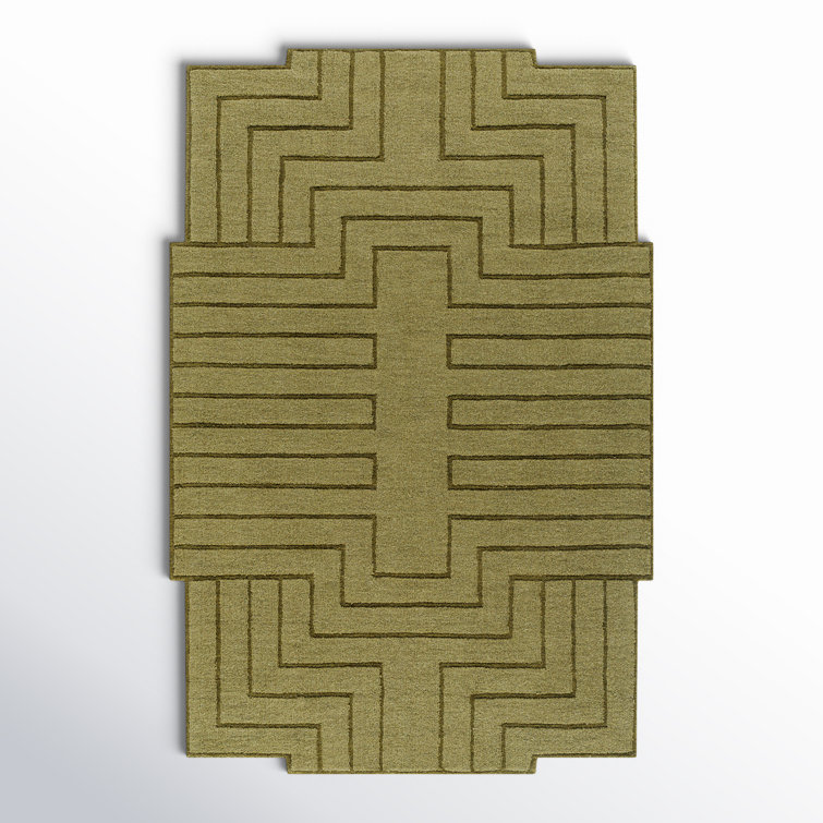 Loretto Hand Loomed Wool Geometric Indoor Rug