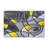 Sioar Yellow and Gray Modern Abstract Pattern Area Rug-1268137301