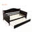 Twin Wooden Marjorie with Trundle Bed-1346551838