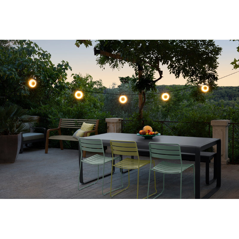 Bellevie Outdoor Dining Bench, Anthracite