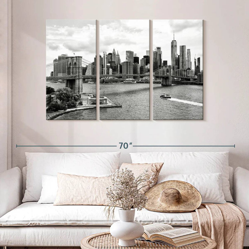 Rorry The NYC Skyline, 32" H x 50" W