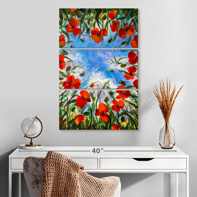 Coquelicots rouges Harnek