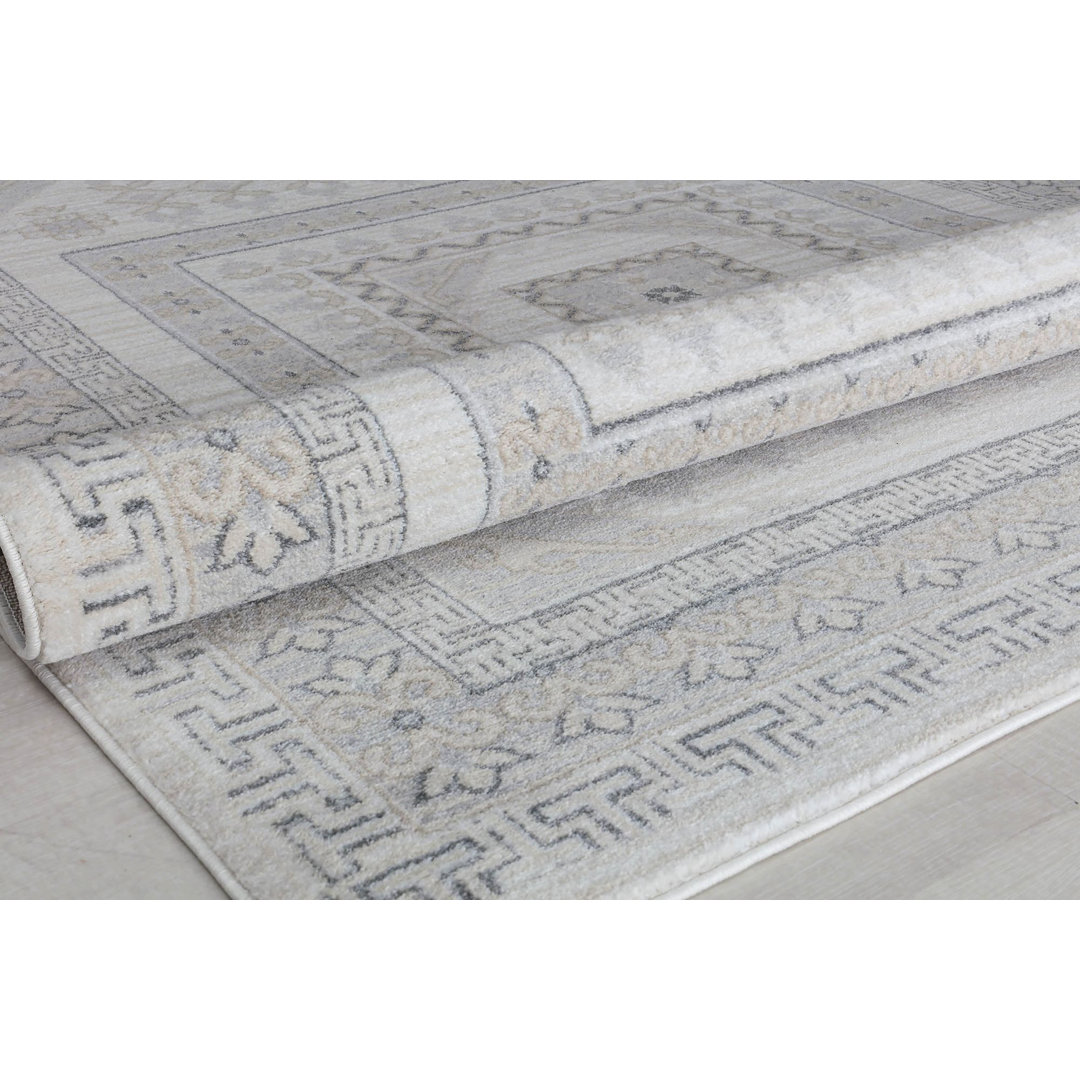 Hailey Vintage Perspective Area Rug Bungalow Rose Rug 