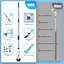 Adjustable Cleaning Brushes with Replaceable Head