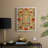 WM MORRIS Series CDLXV  -Premium Framed Print -Ready to Hang - No Nails Required-823206093-823205942