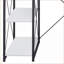 Bureaux, bureau blanc moderne avec rangement, pour téléviseur de 43 po, l 47 po x P 24 po | Blanc | Bois synthétique