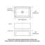 Solution de cuisine blanche élégante en évier de ferme durable idéale pour les installations polyvalentes