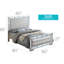 Lit double contemporain Pearl pour espaces modernes-452647595-452647594