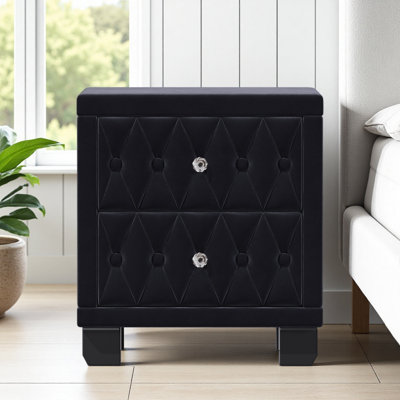 Pink nightstands, Traditional Narrow Nightstand with 2 Drawers by Rosdorf Park