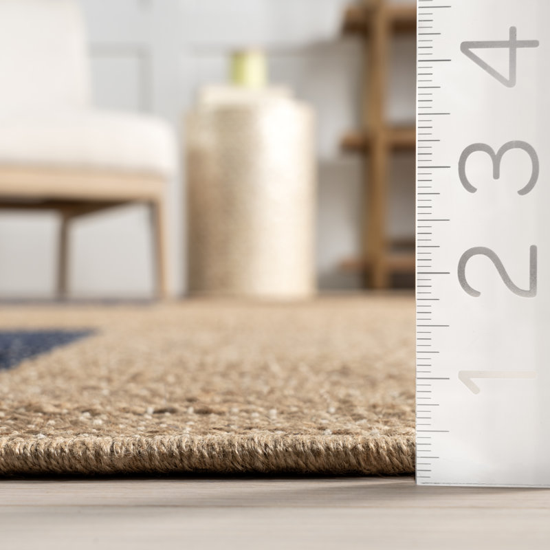 Molino Jute Area Rug, Rectangle 5' x 8'