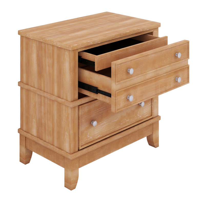 Table d'appoint moderne à 3 tiroirs pour le salon, le couloir et le vestibule