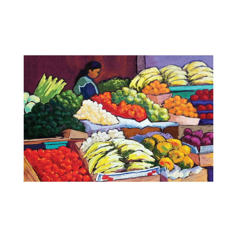 Mercado, H 8 po x l 12 po x P 0,75 po