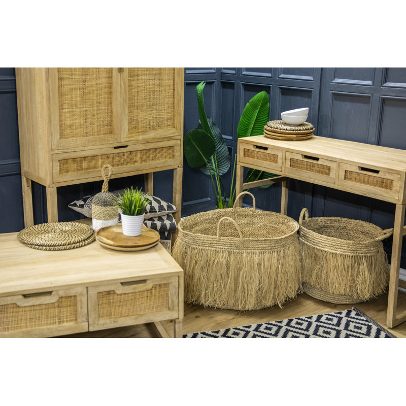 Bloomsbury Market Seagrass Decorative Basket