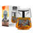 JoyJolt Star Wars Stackable Character Collection Mandalorian Stackable Glasses - 8 oz