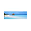 Beach Scene The Maldives - Wrapped Canvas Panoramic Print-1570361155