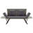 Eltje Steel Garden Bench-672236706