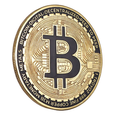 Jahmall Bitcoin Decorative Plaque
