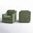 Bronnen Upholstered Swivel Armchair-1670951556