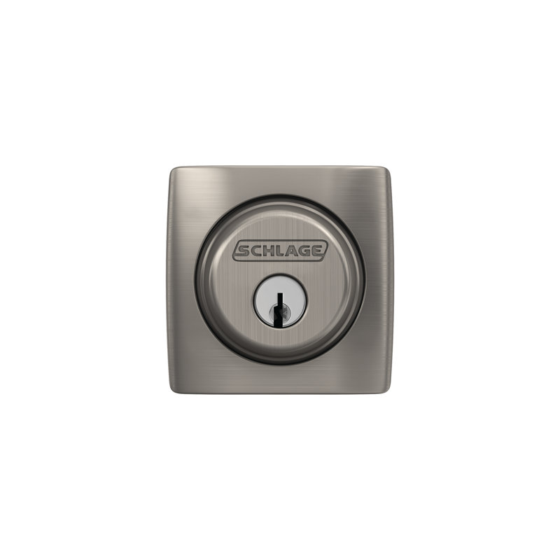 Dalton Single Cylinder Deadbolt, Satin Nickel