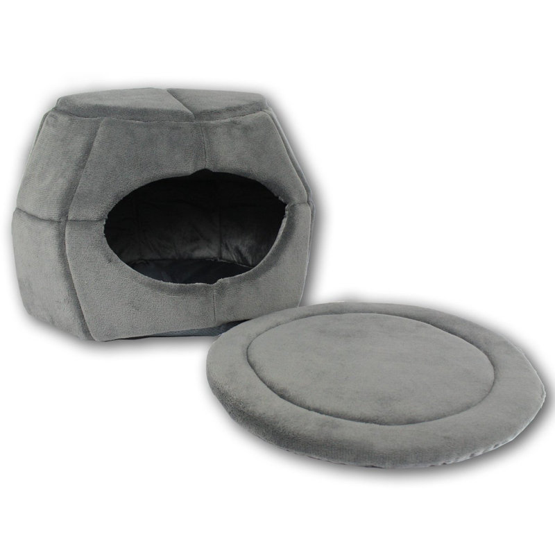 Kingsteignt Faux Fur Pet Bed