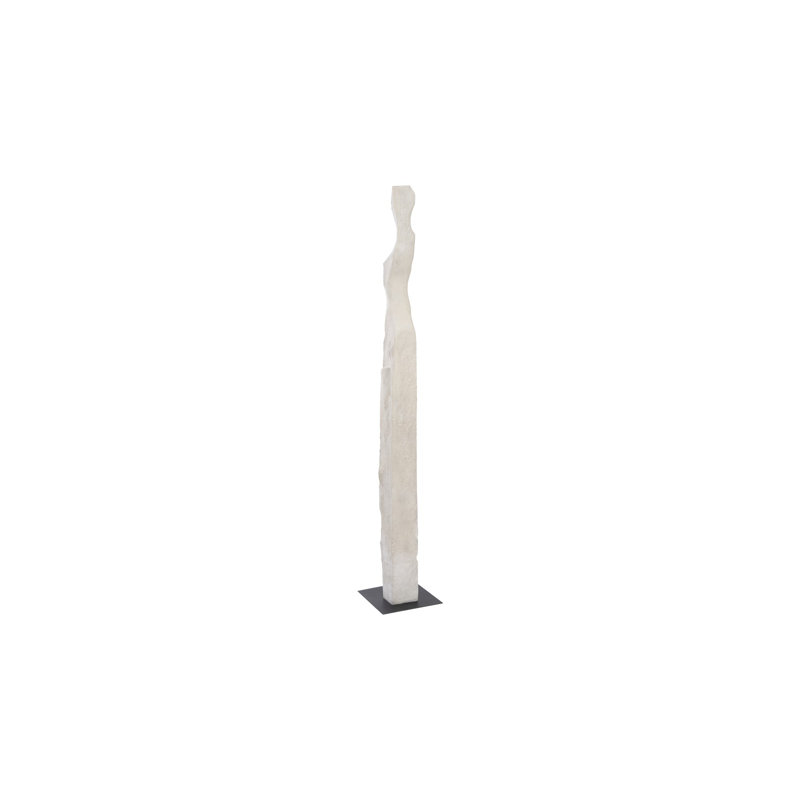 White Stone Cast Women Statue, Off White