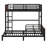 Metal Separable Bunk Beds With Raised Security Fence-155524596