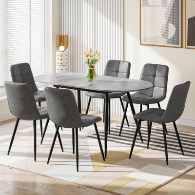 6 - Person Extendable Dining Set