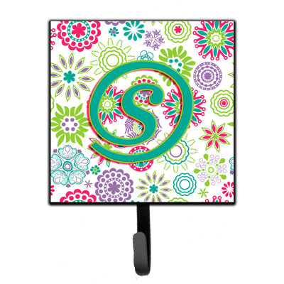 Crochet mural fleurs