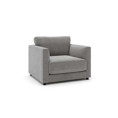 Chaise et demi rembourrée Milo