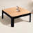Brix Teak Patio Coffee Table-116239720-116239721-116239722