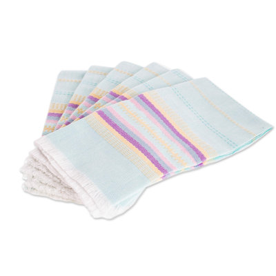 Maraina Cotton Striped Square Napkin