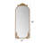 58"X24" Arched Full Body Mirror With Vintage Ornate Carved Applique On Top And Bottom, Hanging Wall Mounted Mirror, For Living Room Bedroom Retro Home Decor Mirror, Mirror-1993931967