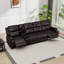 Canapé inclinable moderne 2 pièces avec porte-gobelets et rangement-1675810774