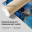 Abstrait bleu et doré, cristaux de géode de marbre II, impression d'art moderne sans cadre-422787256