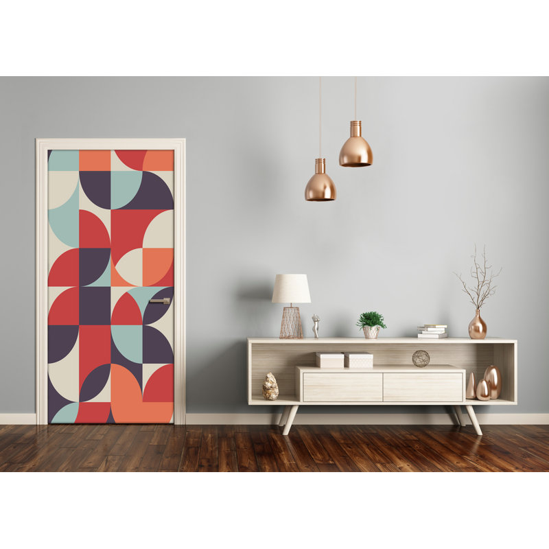 Abstract Door Decal