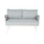 Causeuse et table en acier Mariano-647177785