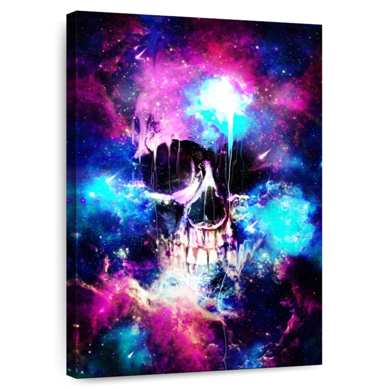 Kerner Space Skull I, 24" H x 16" W