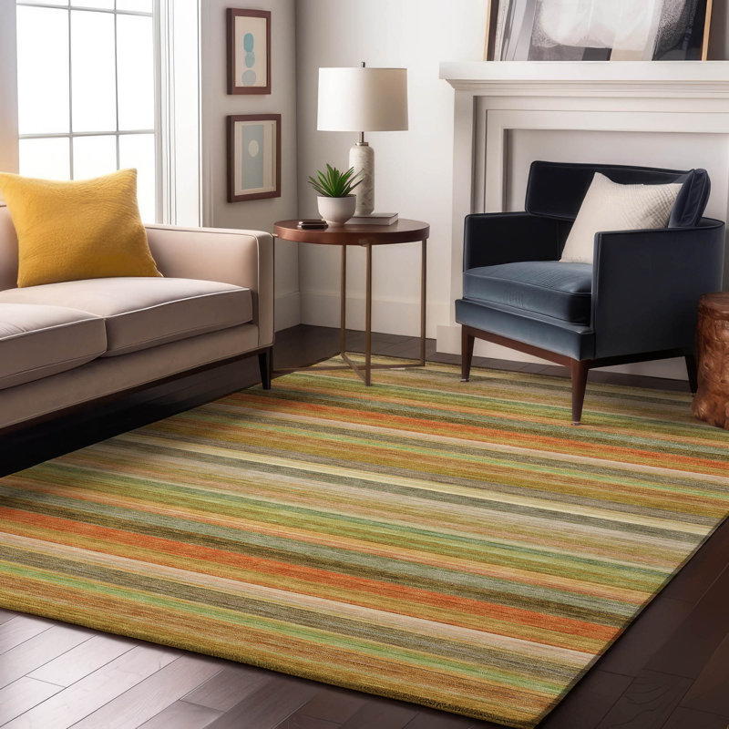  Tapis Cerrito AMF535 lavable à la machine de qualité supérieure, Rectangle 2 pi 6 po x 3 pi 10 po