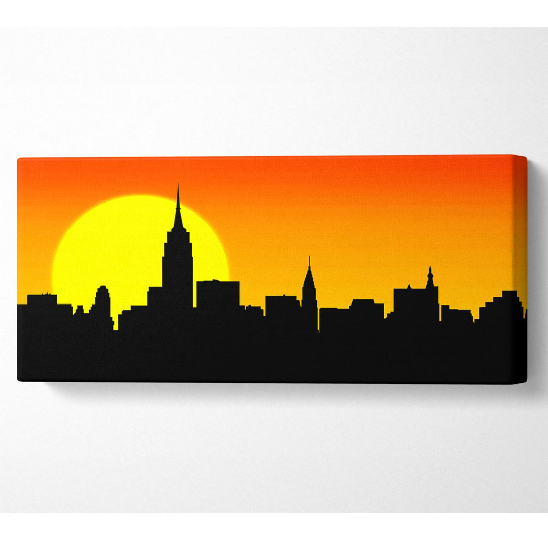 Sonnenaufgang New York City - Druck