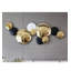 Décoration murale circulaire en métal moderne et minimaliste-1067562144